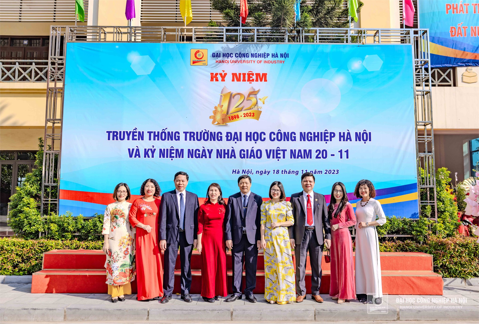 Lễ kỷ niệm 125 năm truyền thống Trường Đại học Công nghiệp Hà Nội (1898 – 2023) và 41 năm Ngày Nhà giáo Việt Nam 20/11