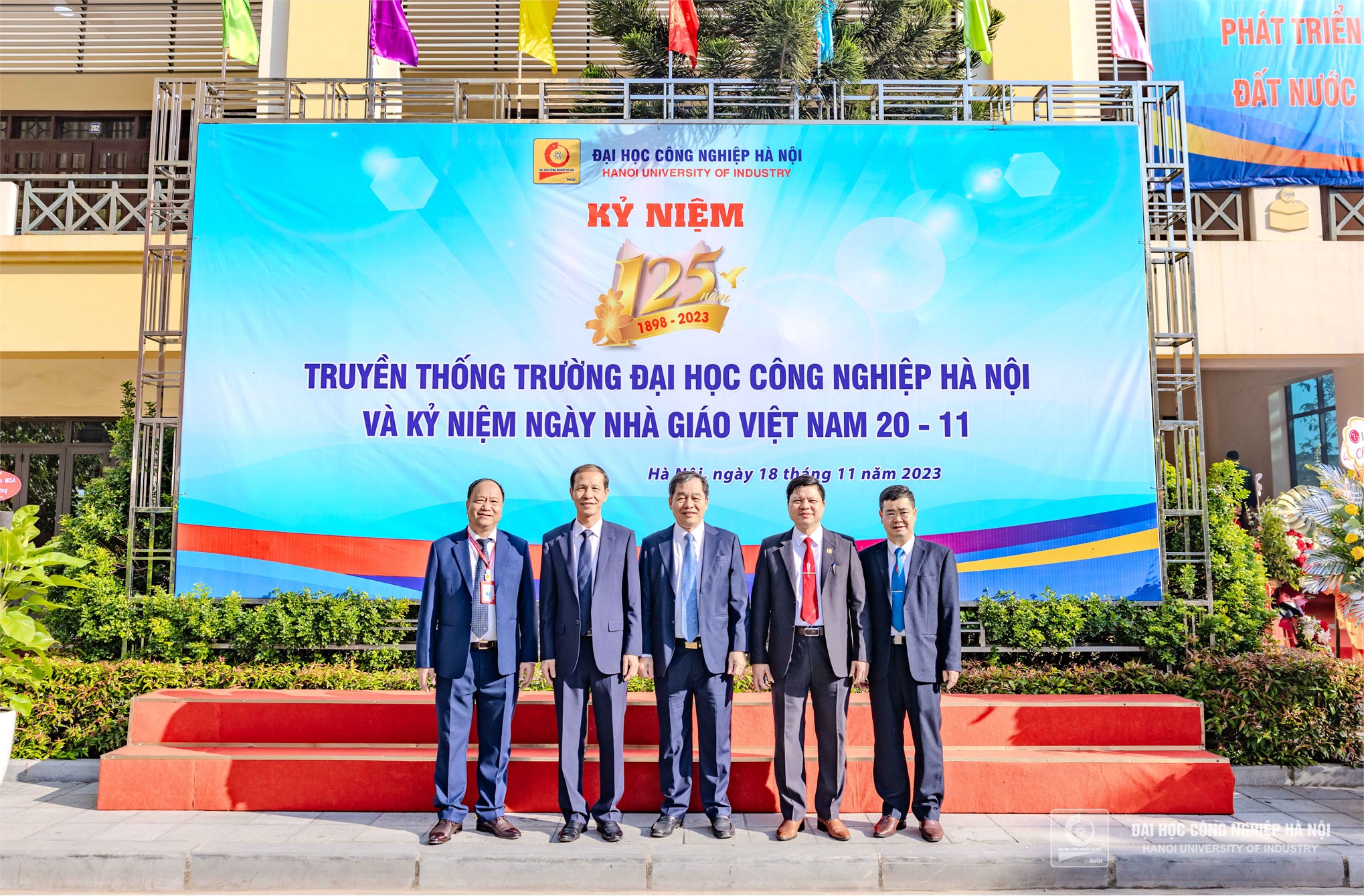 Lễ kỷ niệm 125 năm truyền thống Trường Đại học Công nghiệp Hà Nội (1898 – 2023) và 41 năm Ngày Nhà giáo Việt Nam 20/11