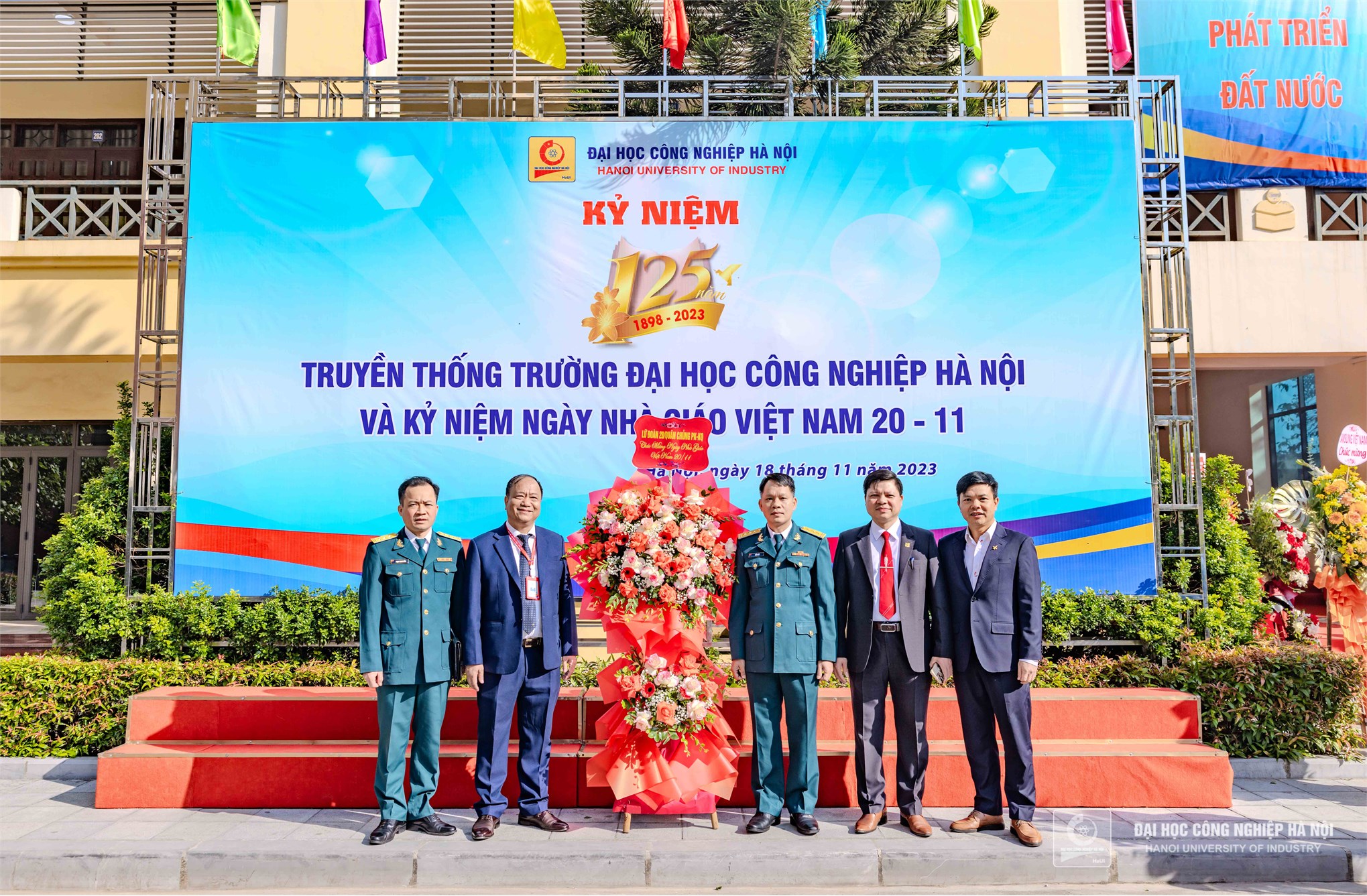 Lễ kỷ niệm 125 năm truyền thống Trường Đại học Công nghiệp Hà Nội (1898 – 2023) và 41 năm Ngày Nhà giáo Việt Nam 20/11